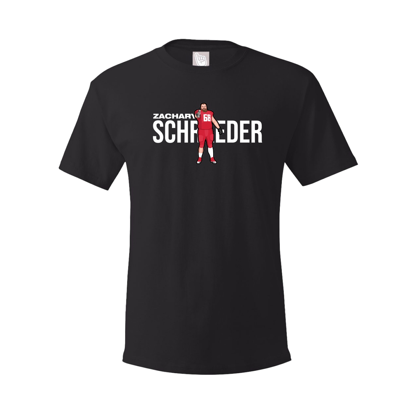 Youth Tee — Player Name in Black