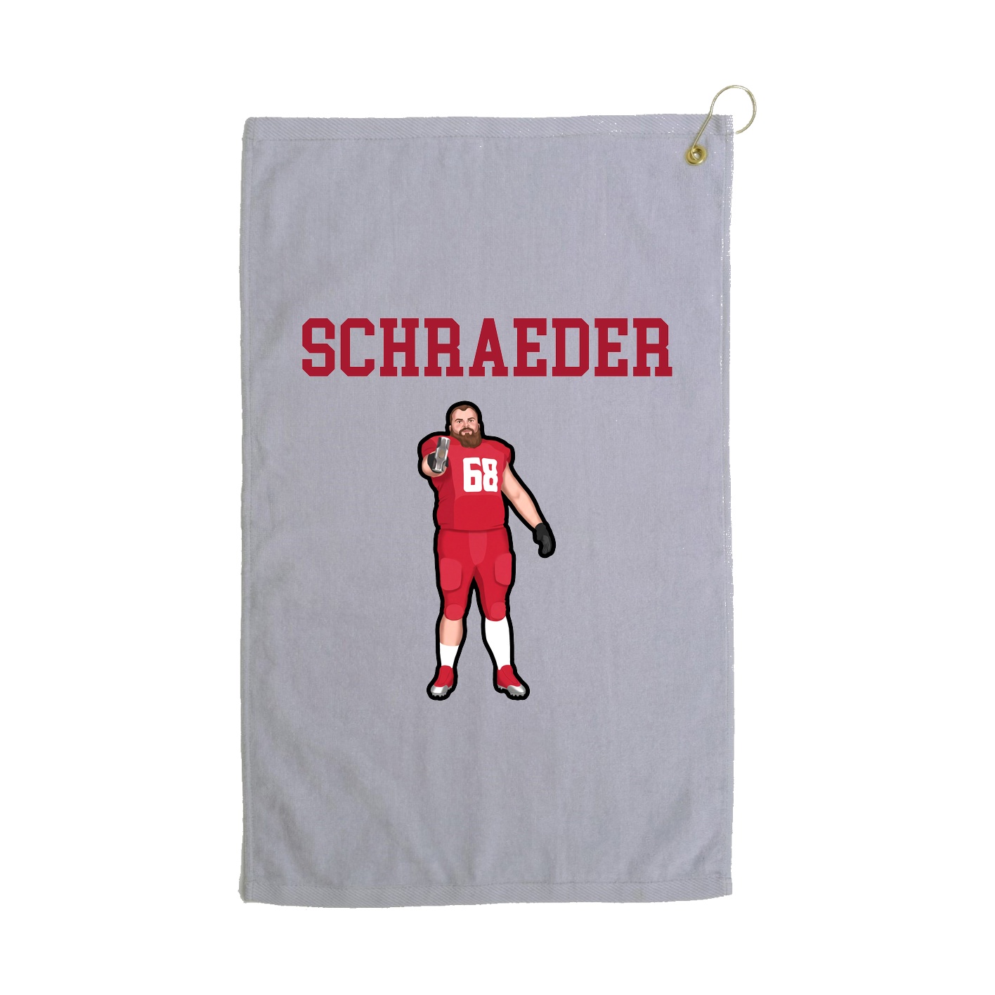 Golf Towel — Shirsey in Grey