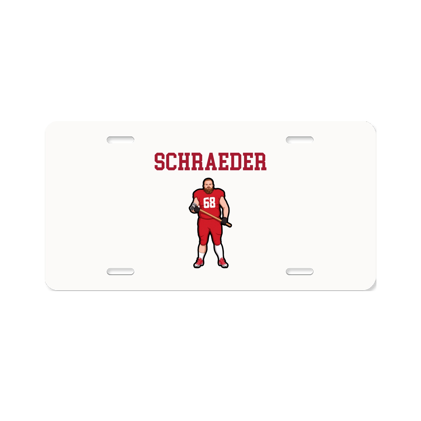 License Plate — Shirsey in Classic
