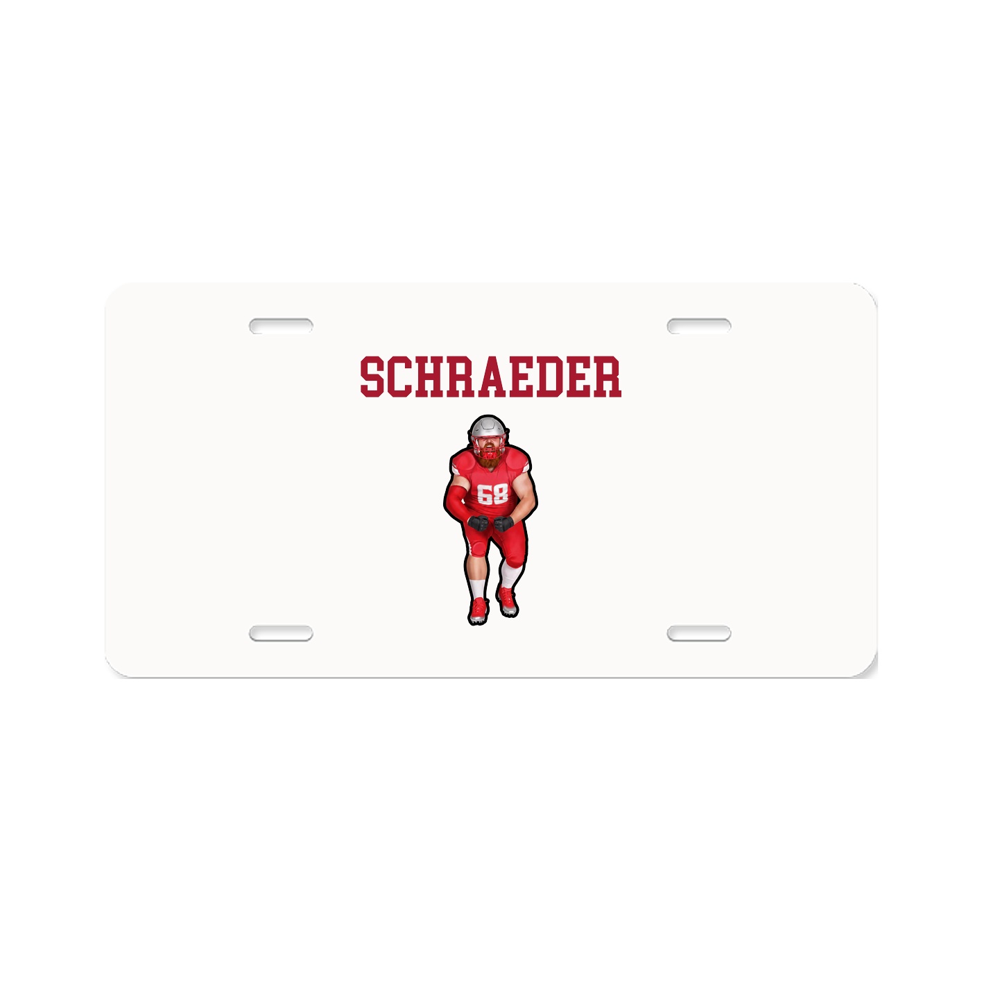License Plate — Shirsey in Classic