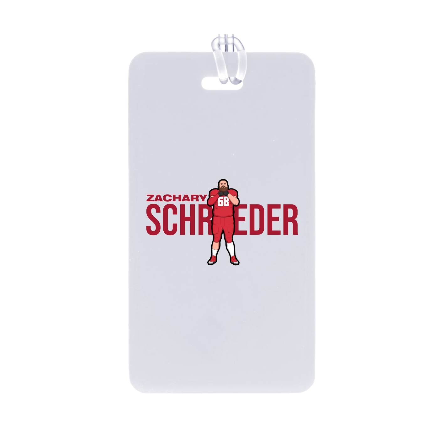 Bag Tag — Player Name in Classic