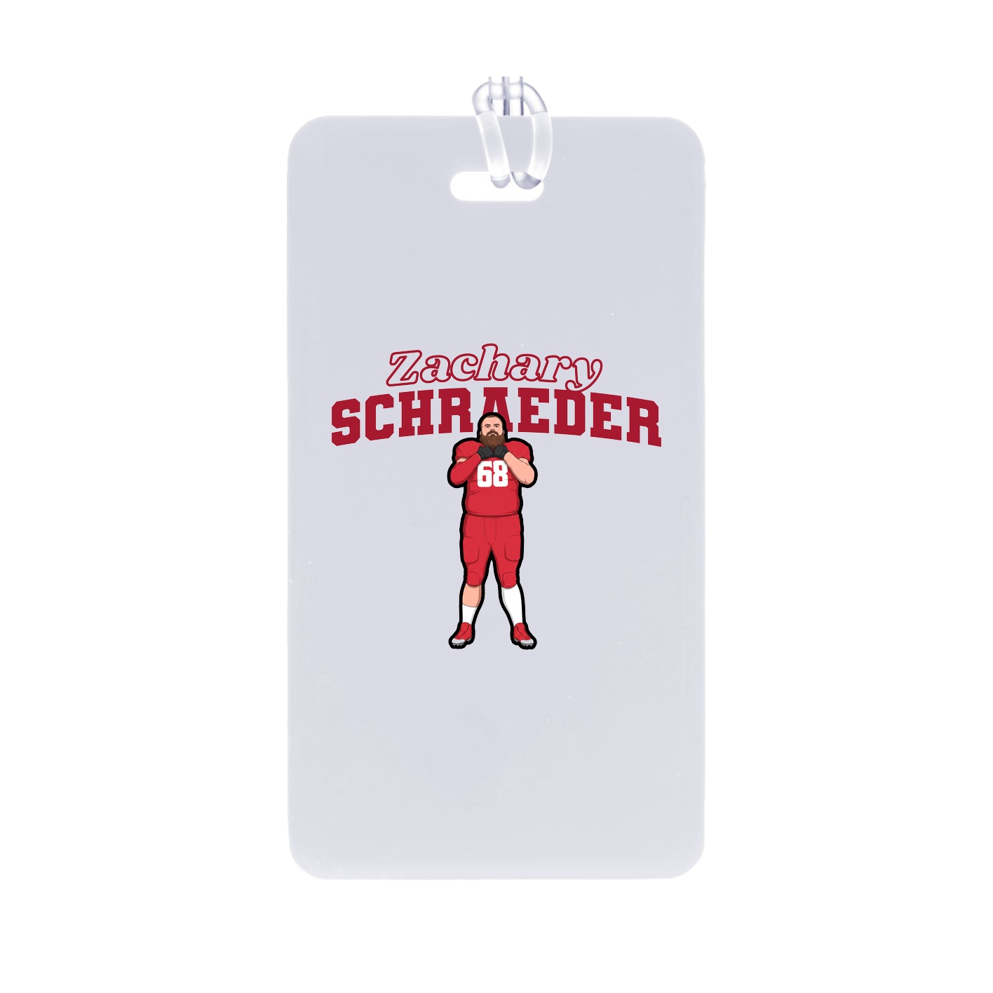 Bag Tag — Name Arch in Classic