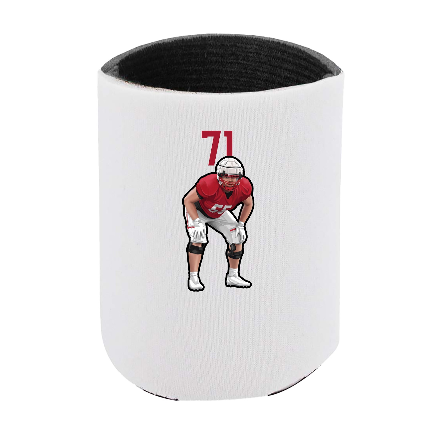 Can Holder — Number Top in White