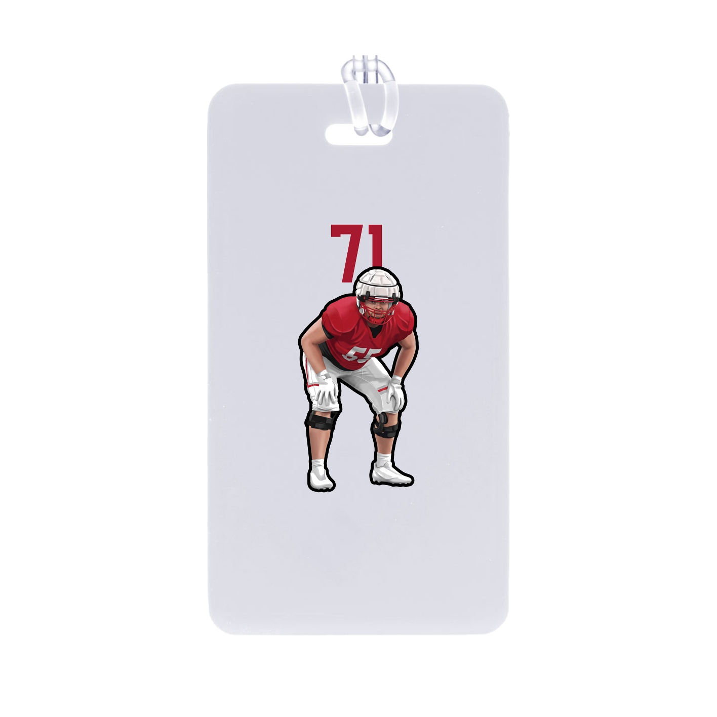 Bag Tag — Number Top in Classic