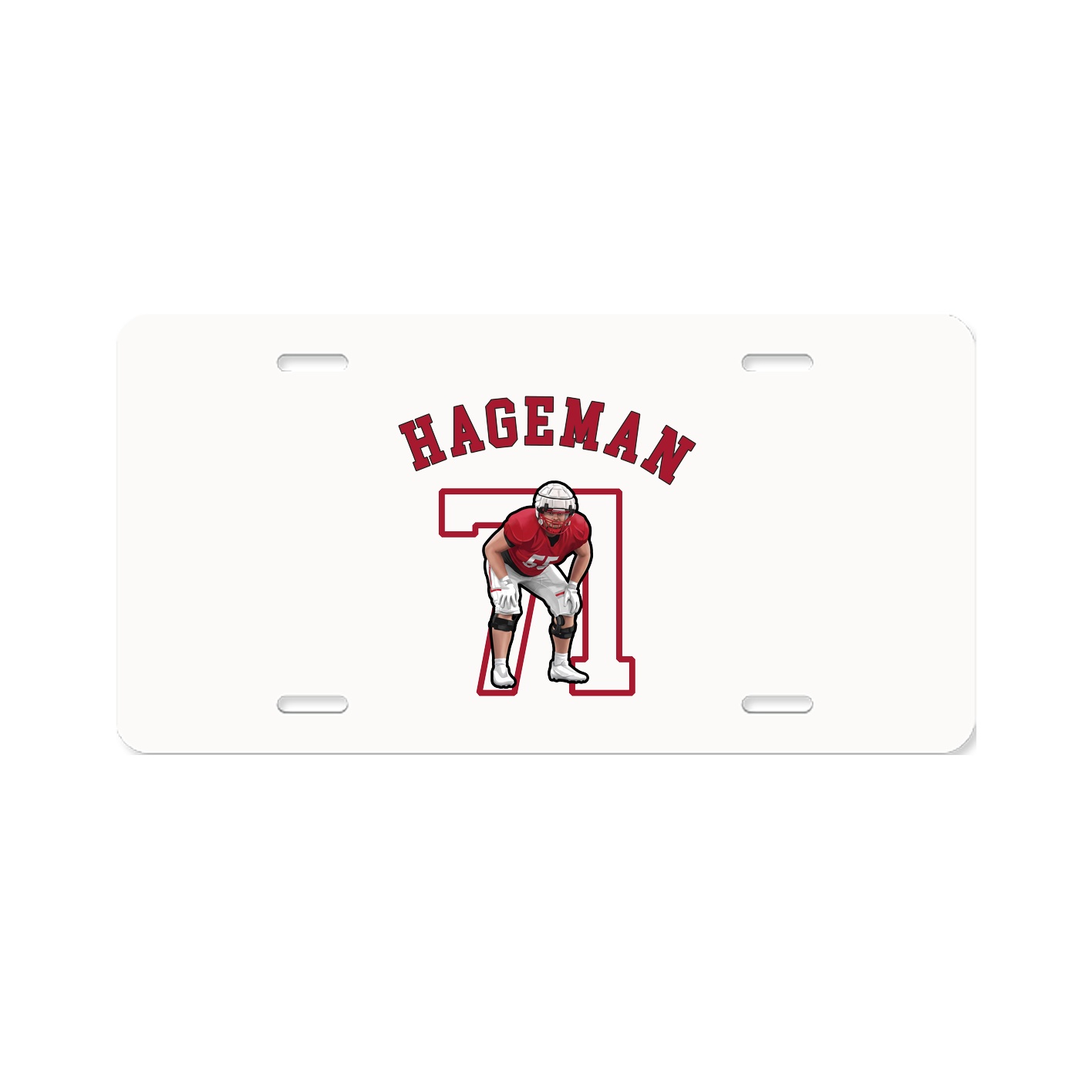 License Plate — Shirsey Arch in Classic