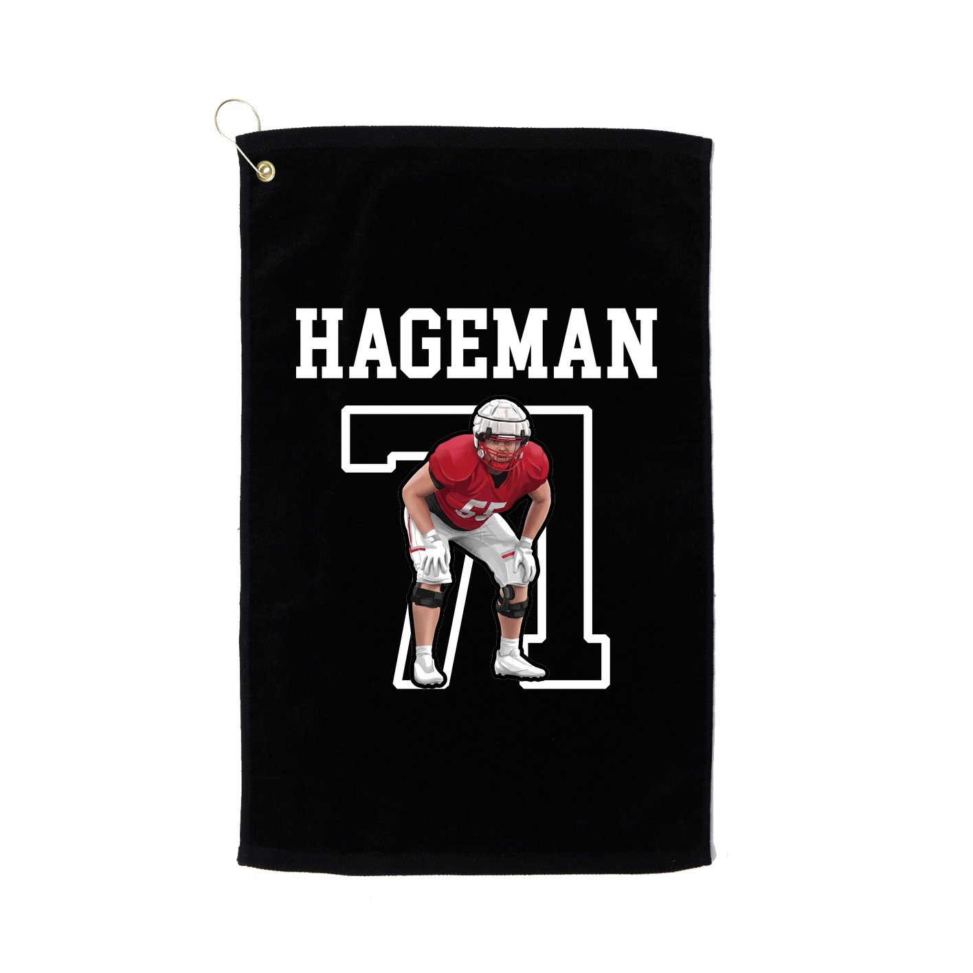 Golf Towel — Shirsey in Black