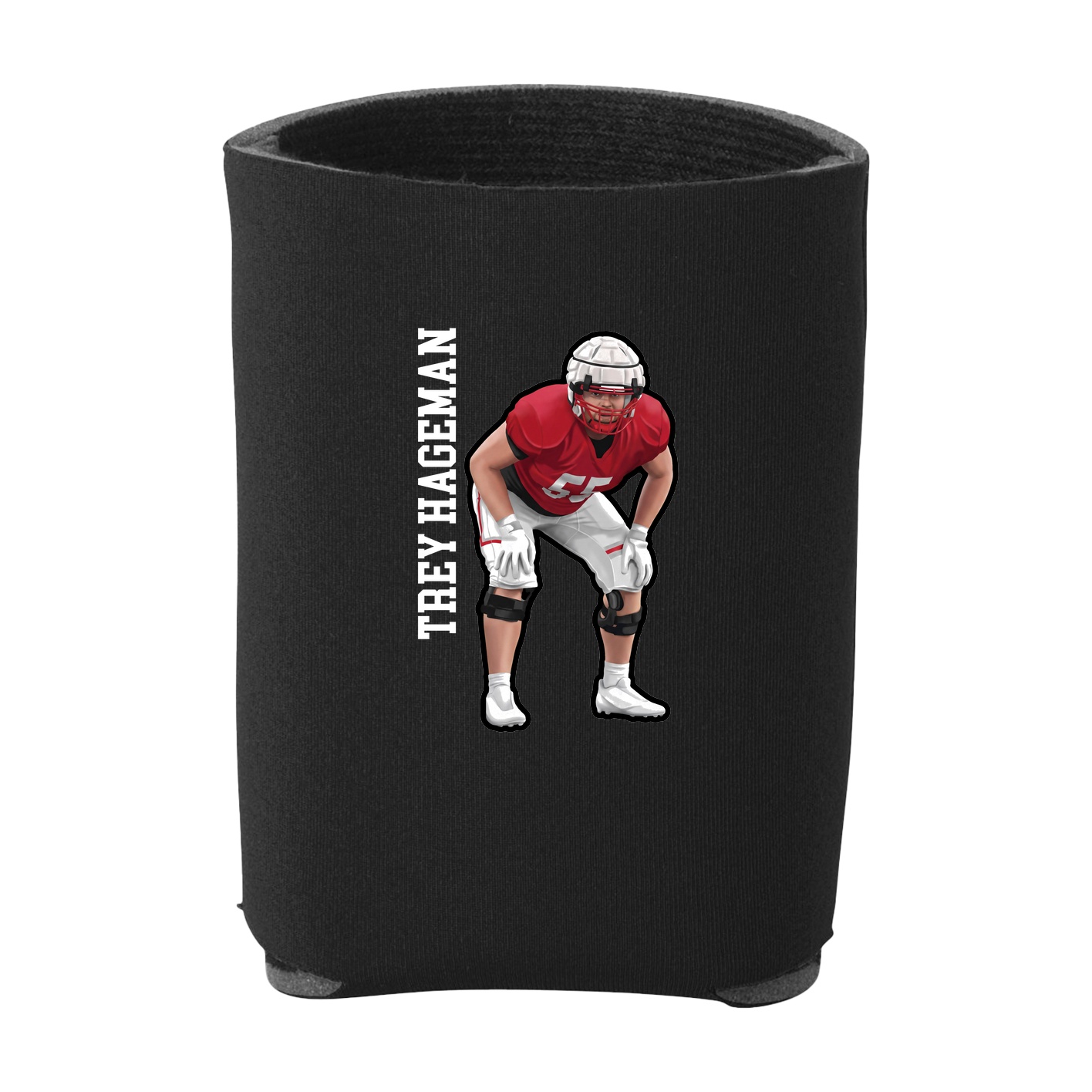 Can Holder — Name Vertical in Black