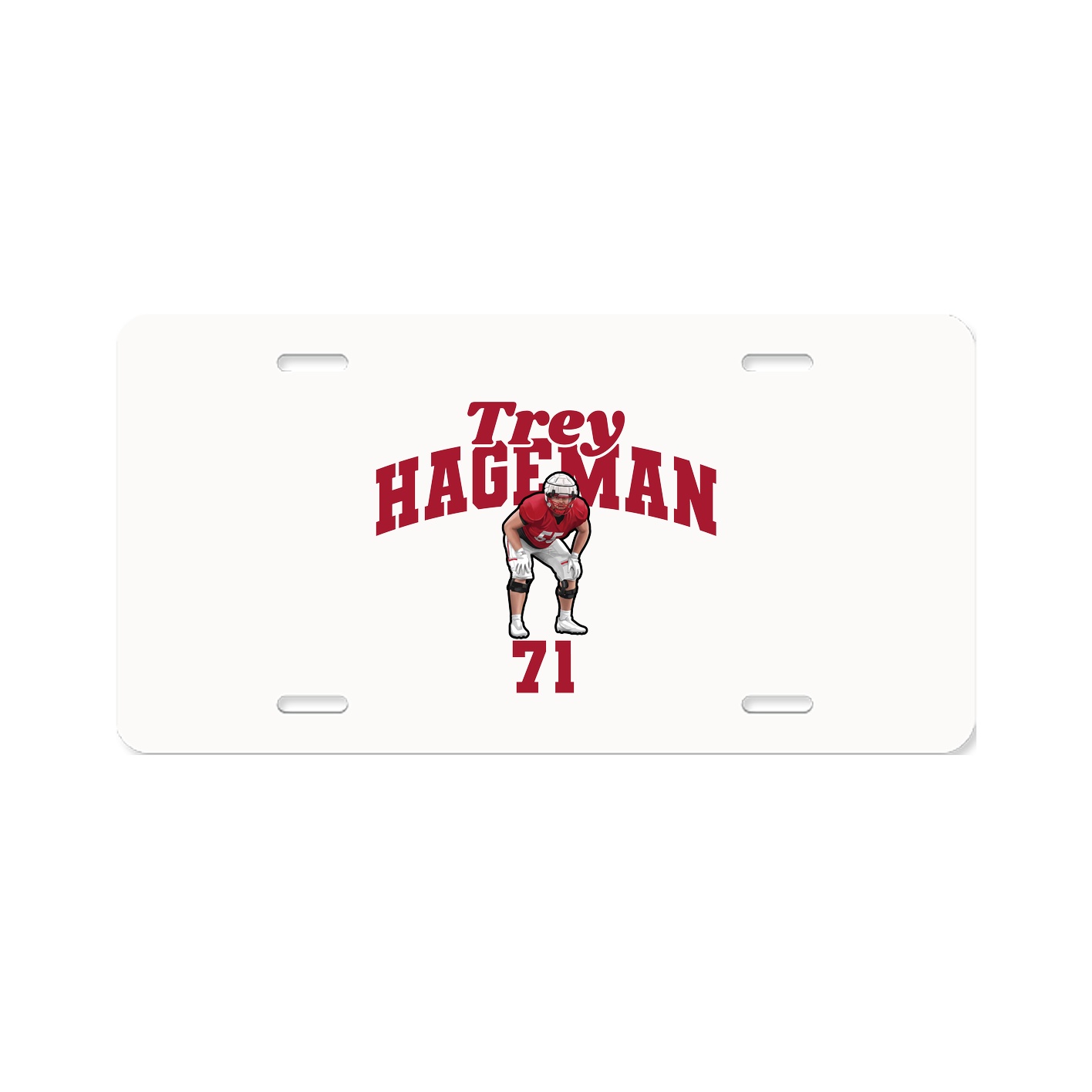 License Plate — Signature Arch in Classic