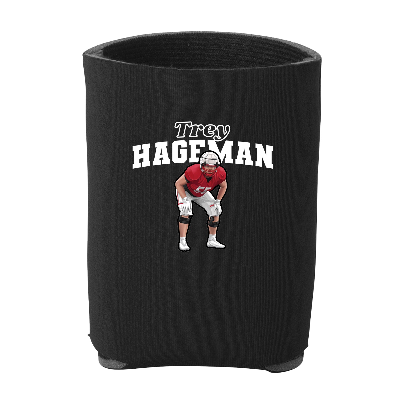 Can Holder — Name Arch in Black