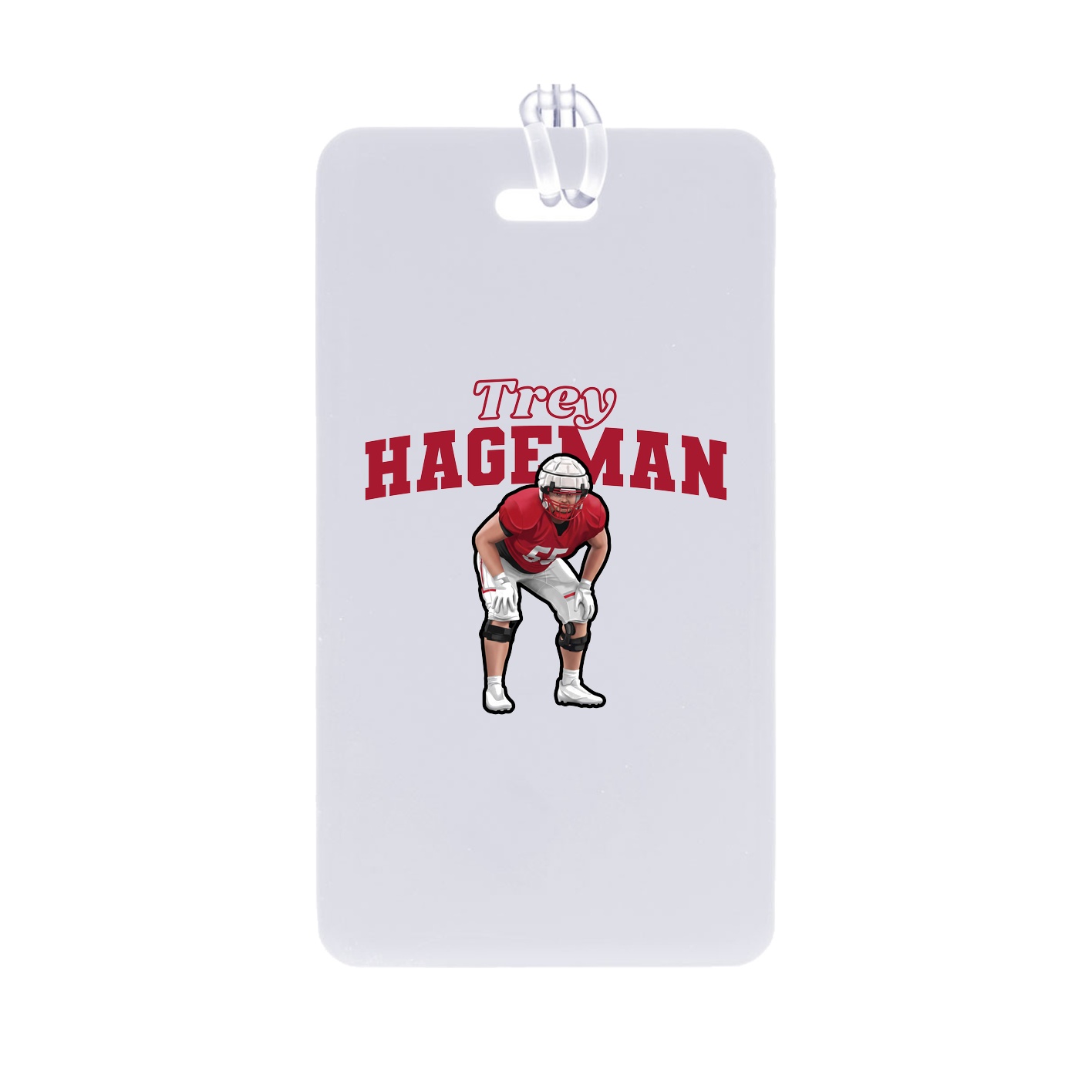 Bag Tag — Name Arch in Classic
