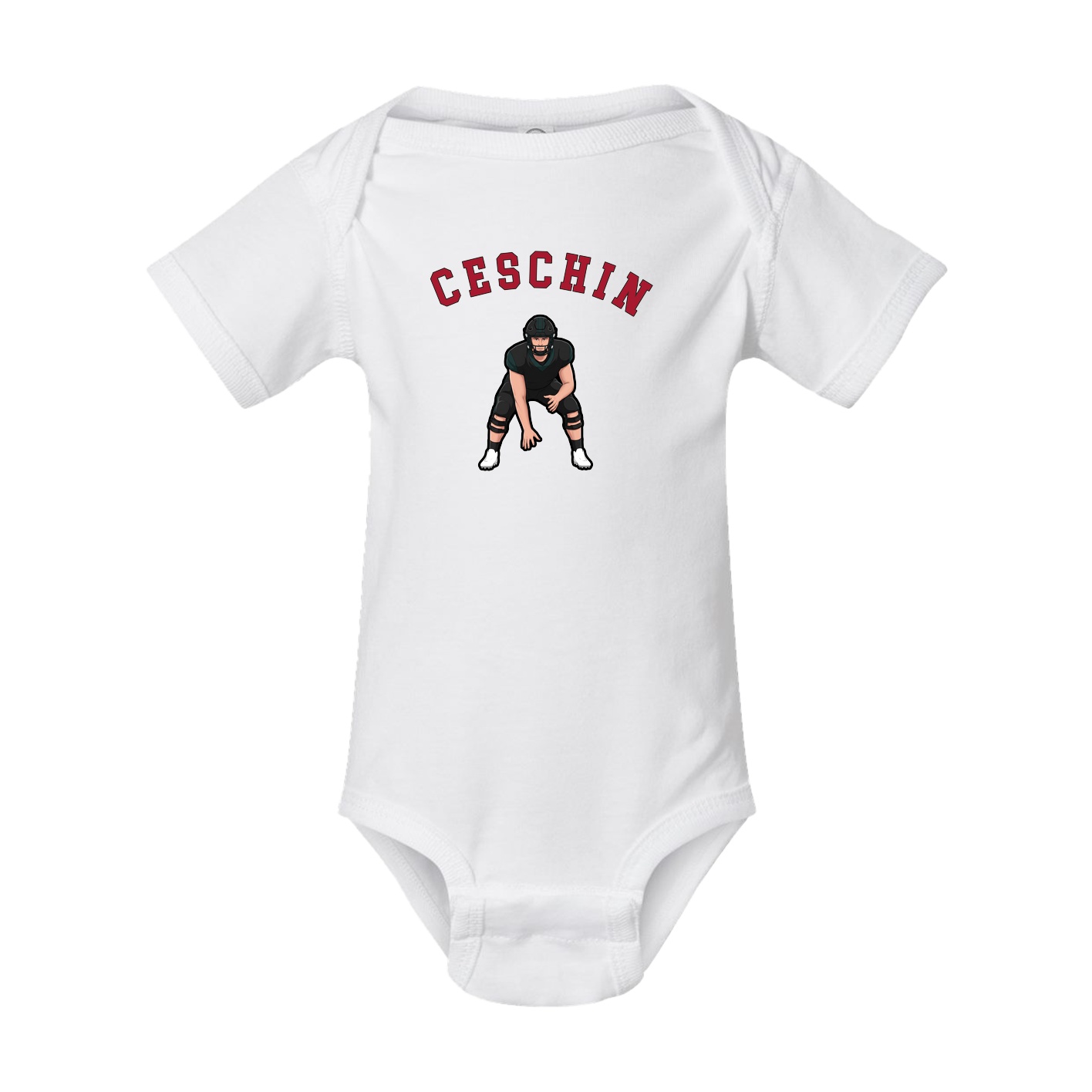 Baby Onesie — Shirsey Arch in White