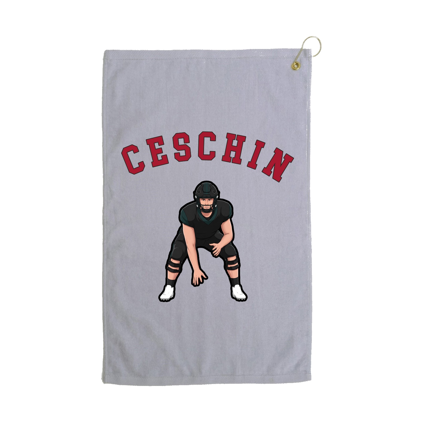 Golf Towel — Shirsey Arch in Grey