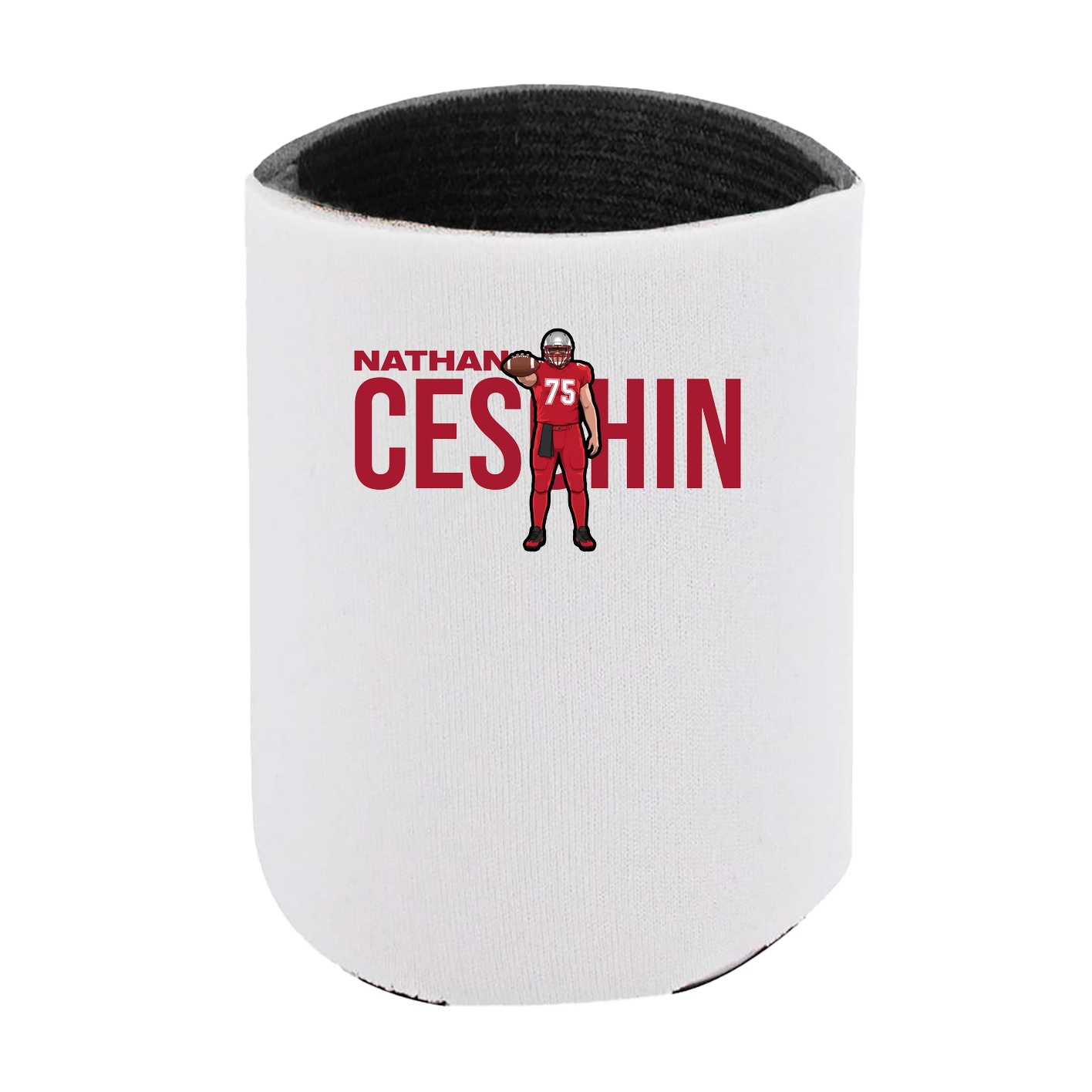 Can Holder — Player Name in White