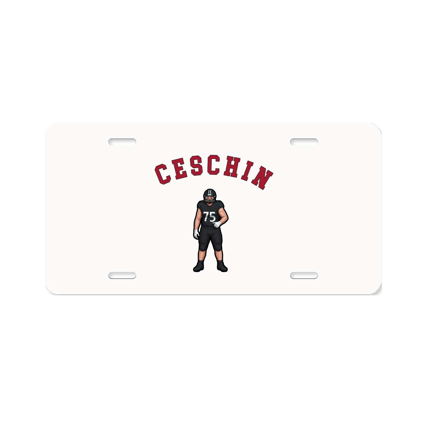 License Plate — Shirsey Arch in Classic