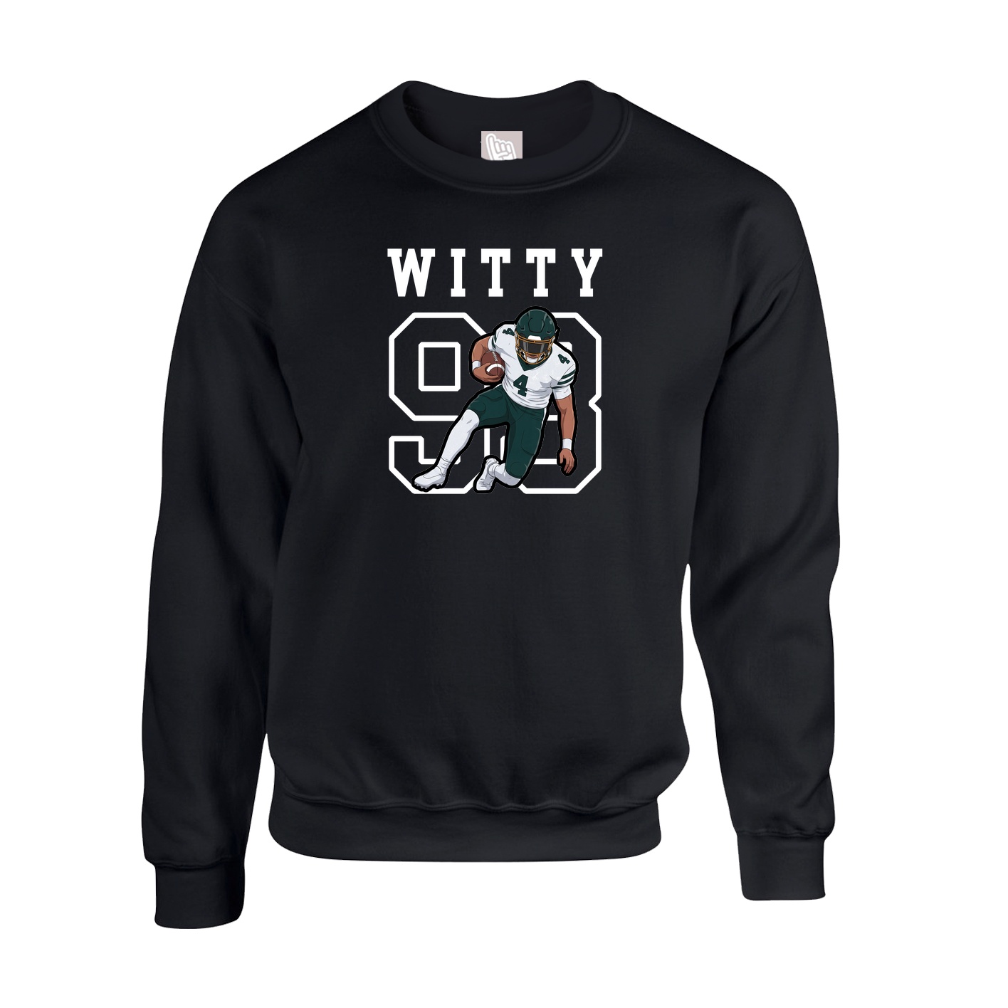 Fleece Crew — Shirsey in Black