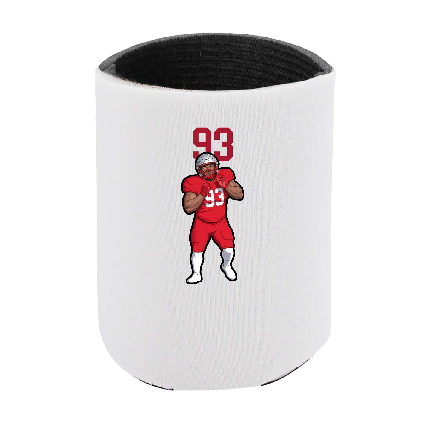 Can Holder — Number Top in White