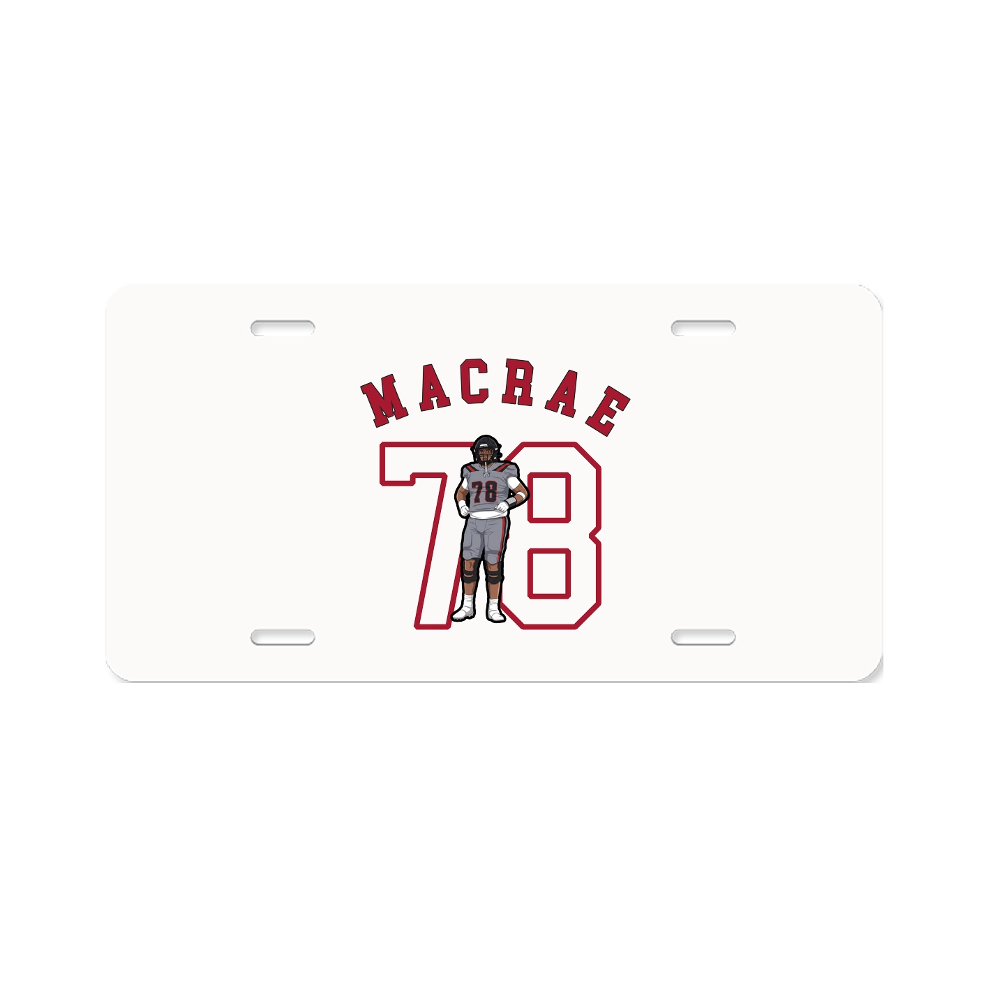 License Plate — Shirsey Arch in Classic