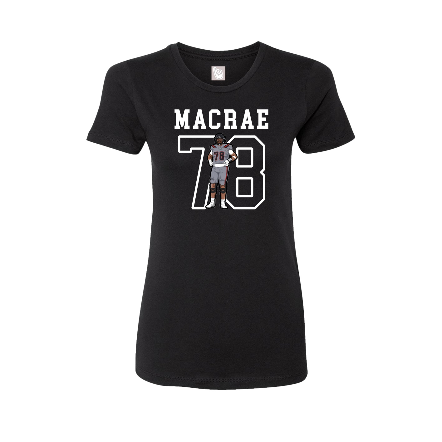 Fitted Women's Tee — Shirsey in Black