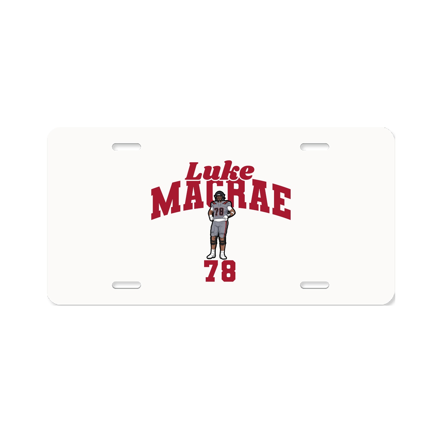 License Plate — Signature Arch in Classic