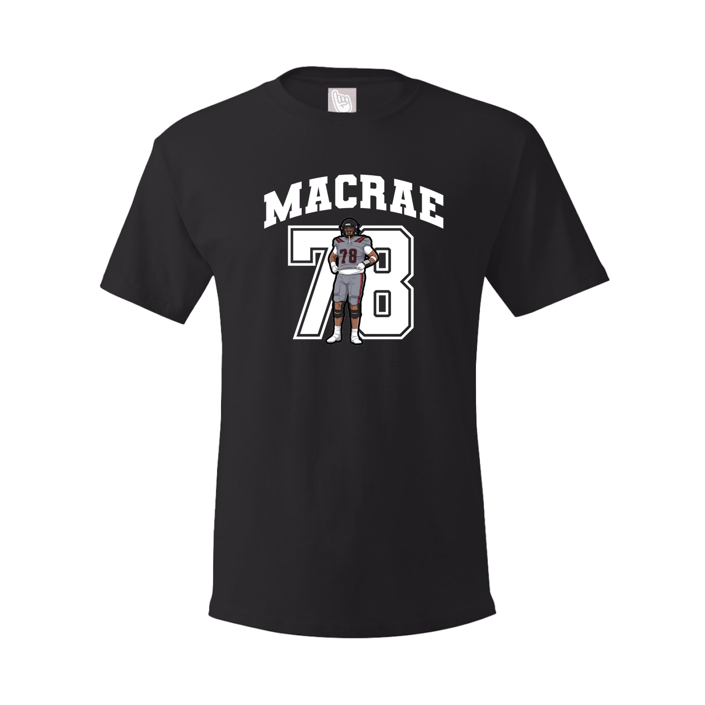 Tee — Number in Black