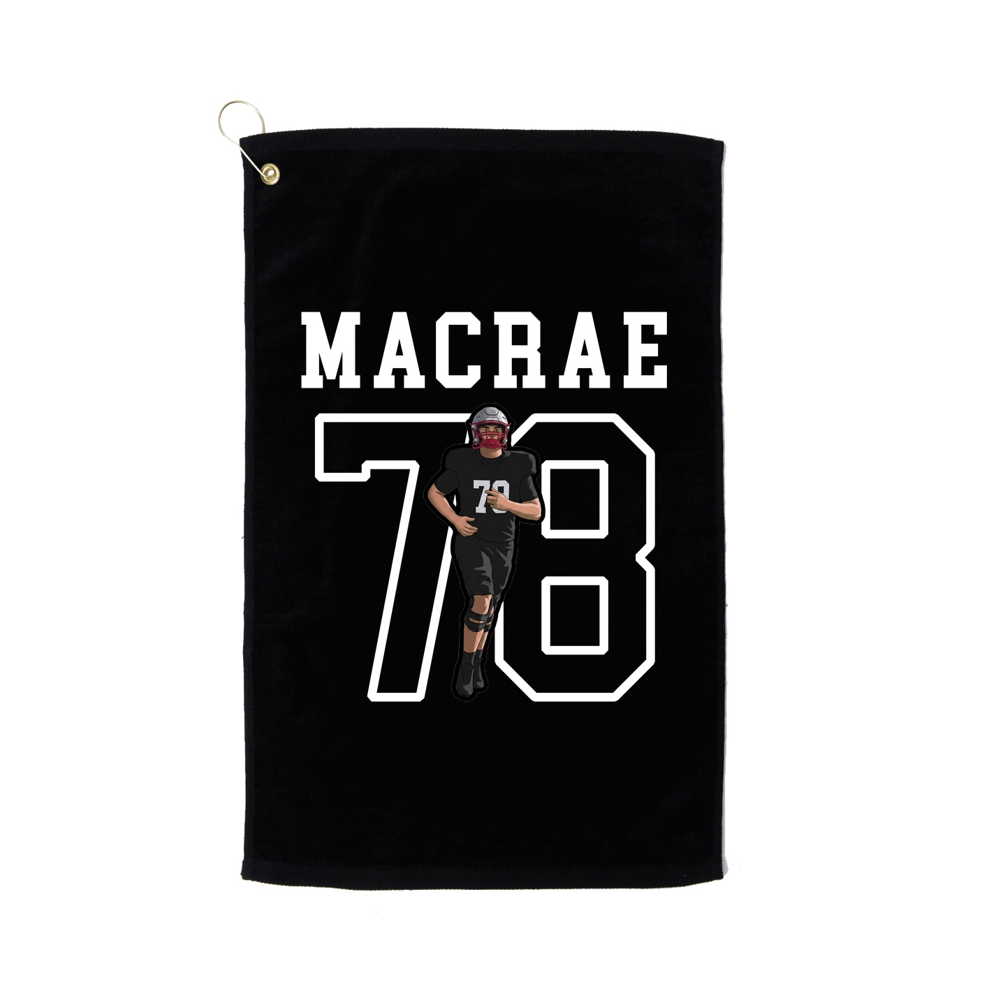 Golf Towel — Shirsey in Black