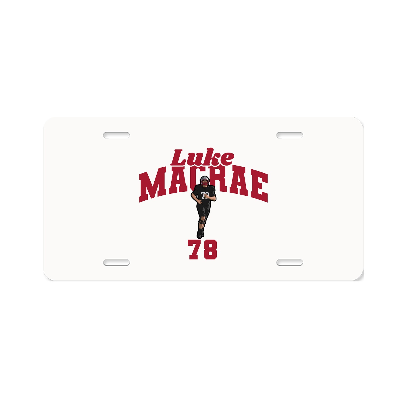 License Plate — Signature Arch in Classic