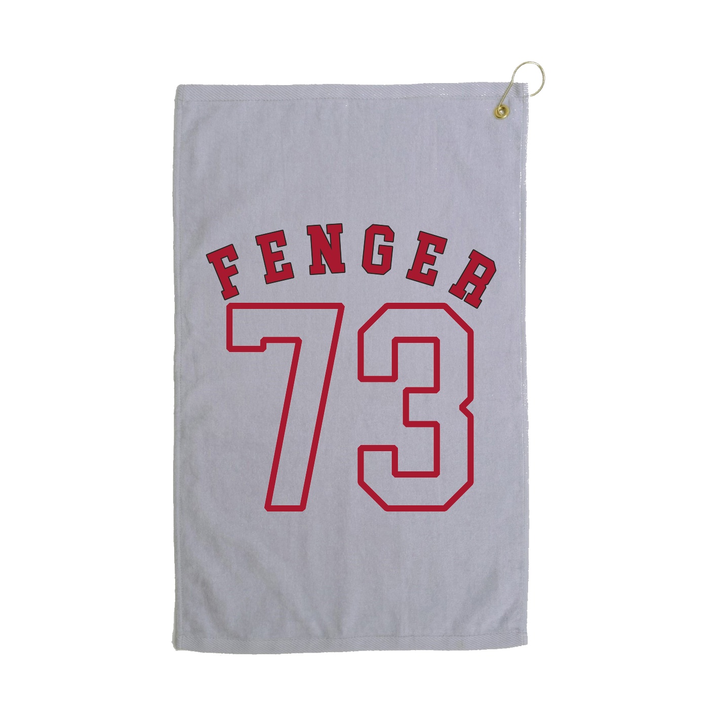 Golf Towel — Shirsey Arch in Grey