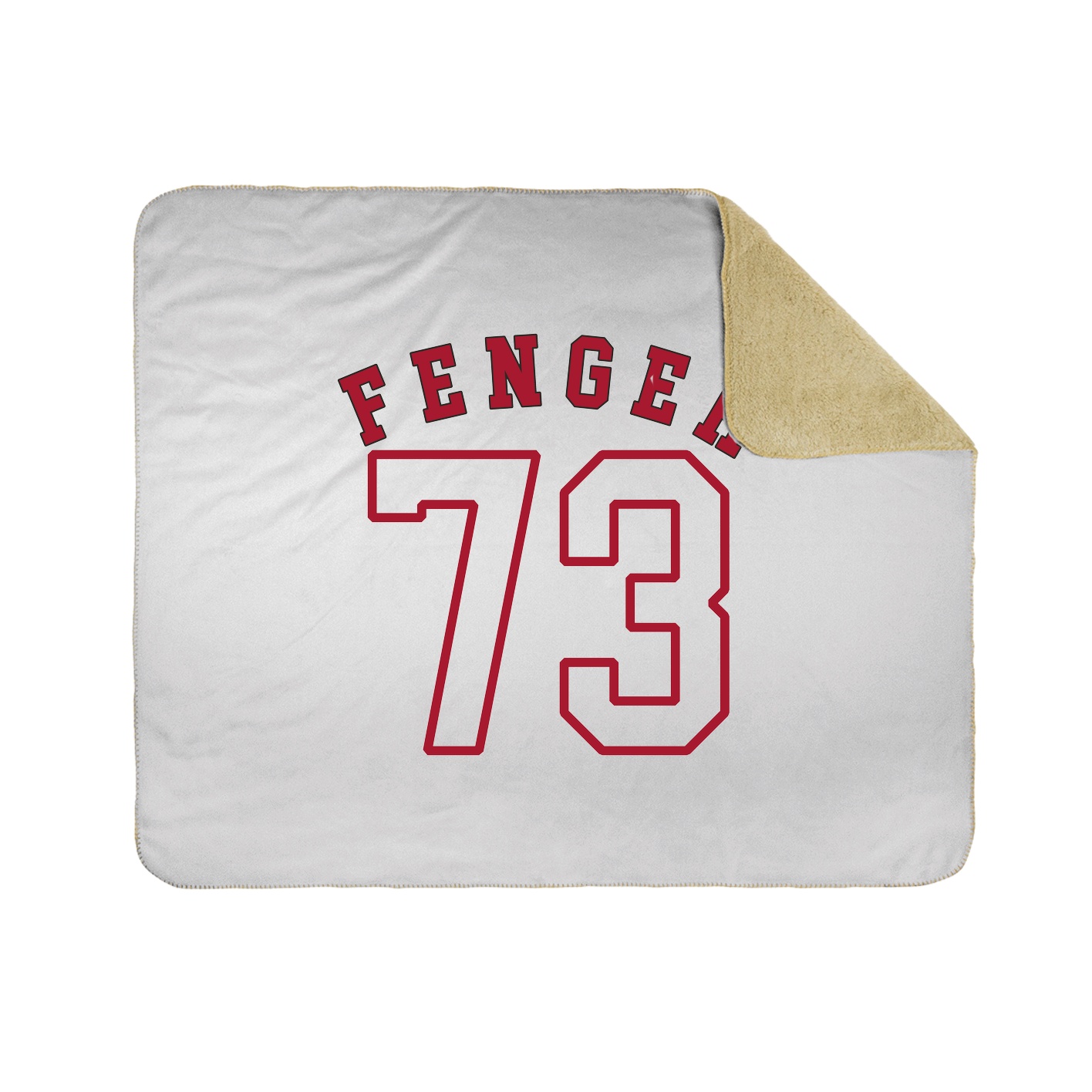 Throw Blanket — Shirsey Arch in White