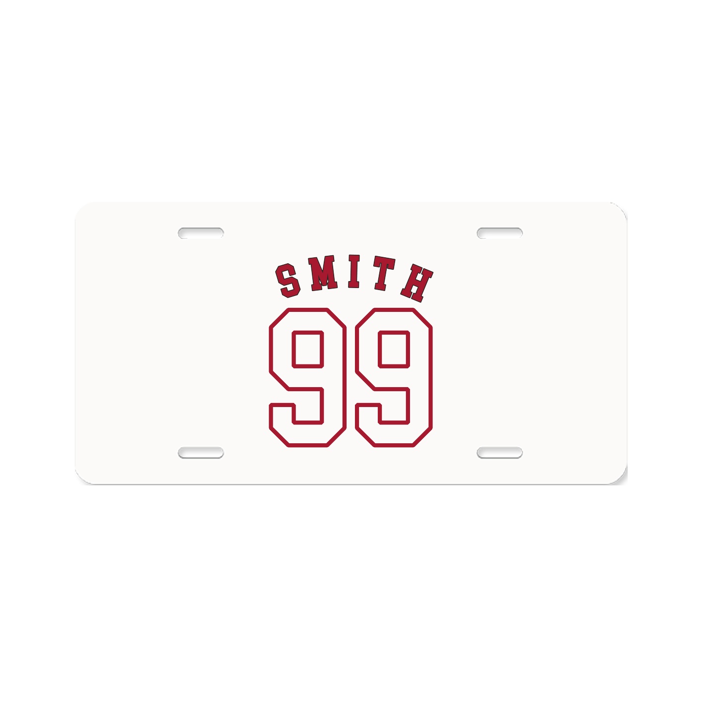 License Plate — Shirsey Arch in Classic