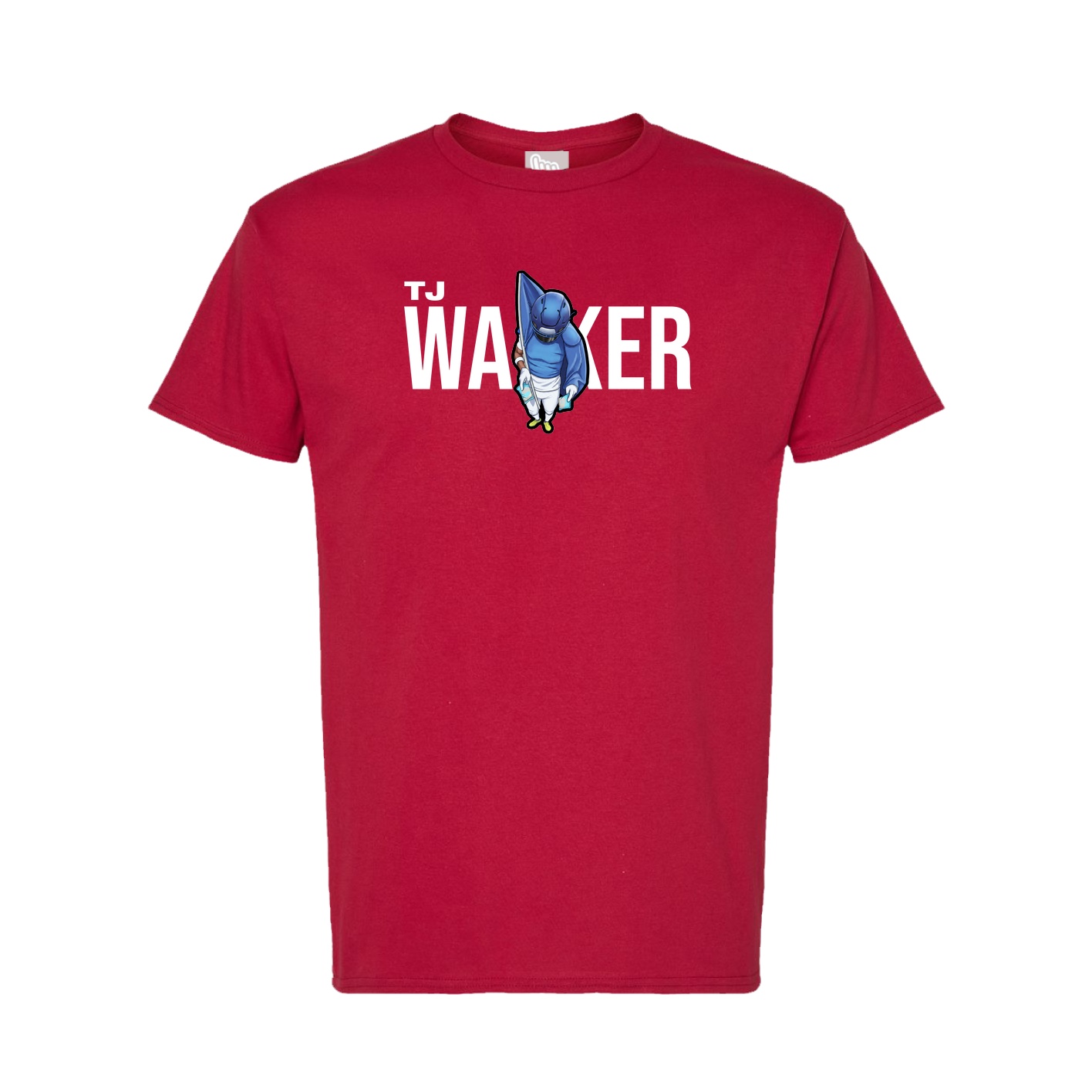 Tee — Player Name in Crimson