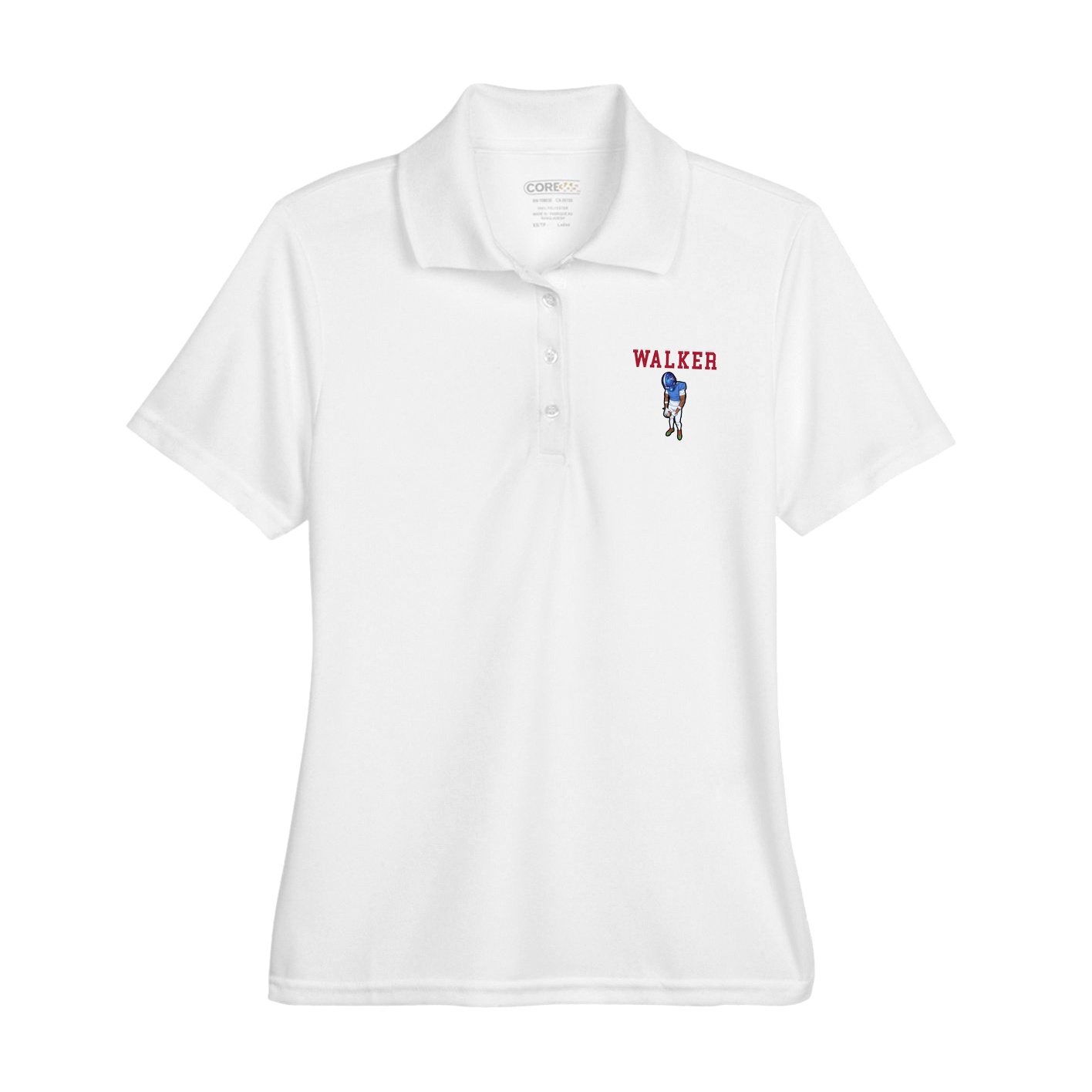 Womens Performance Polo — Shirsey in White