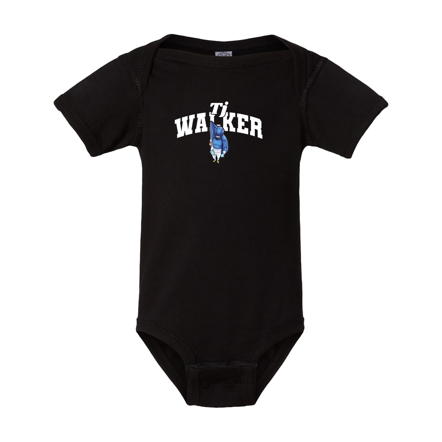 Baby Onesie — Signature Arch in Black