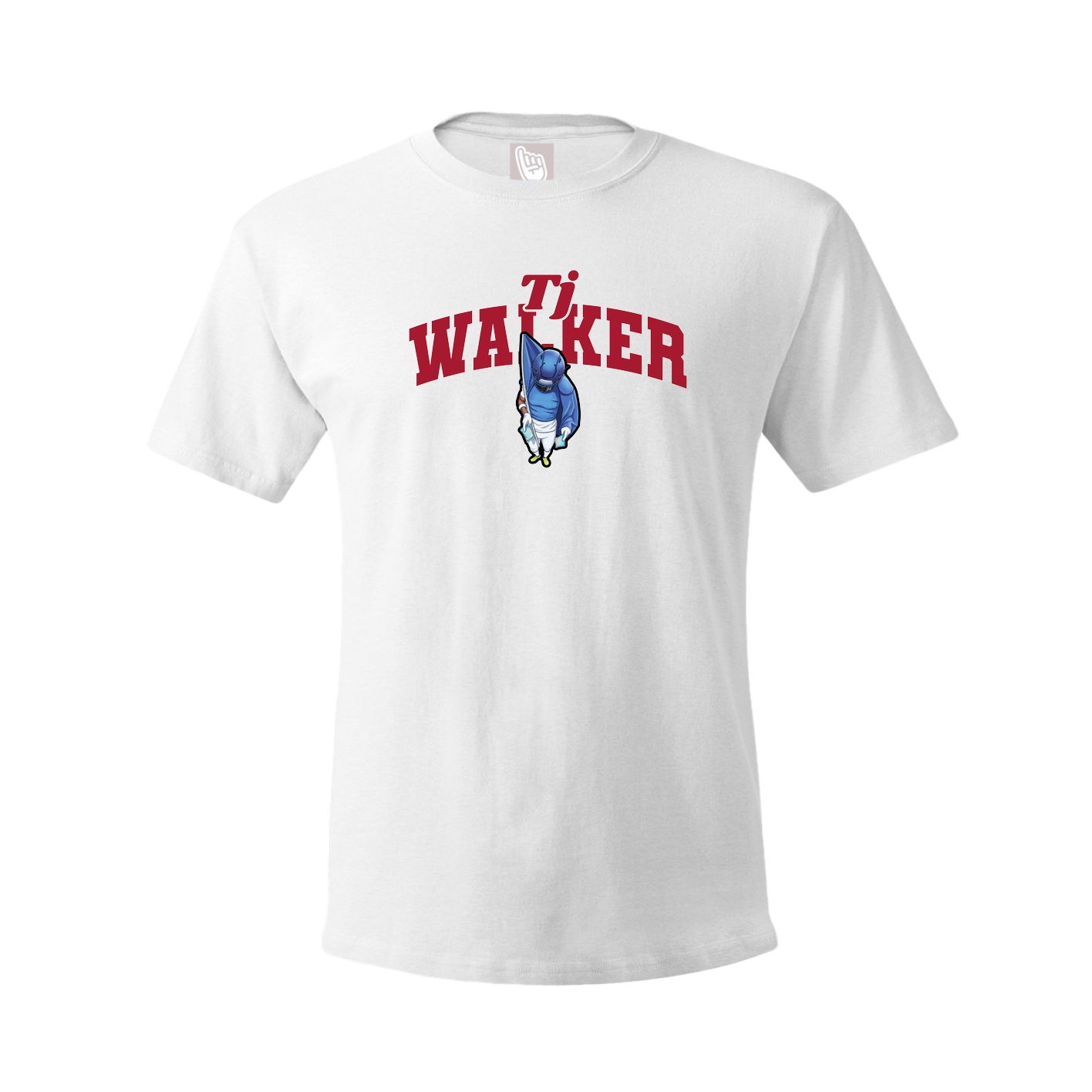 Youth Tee — Signature Arch in White