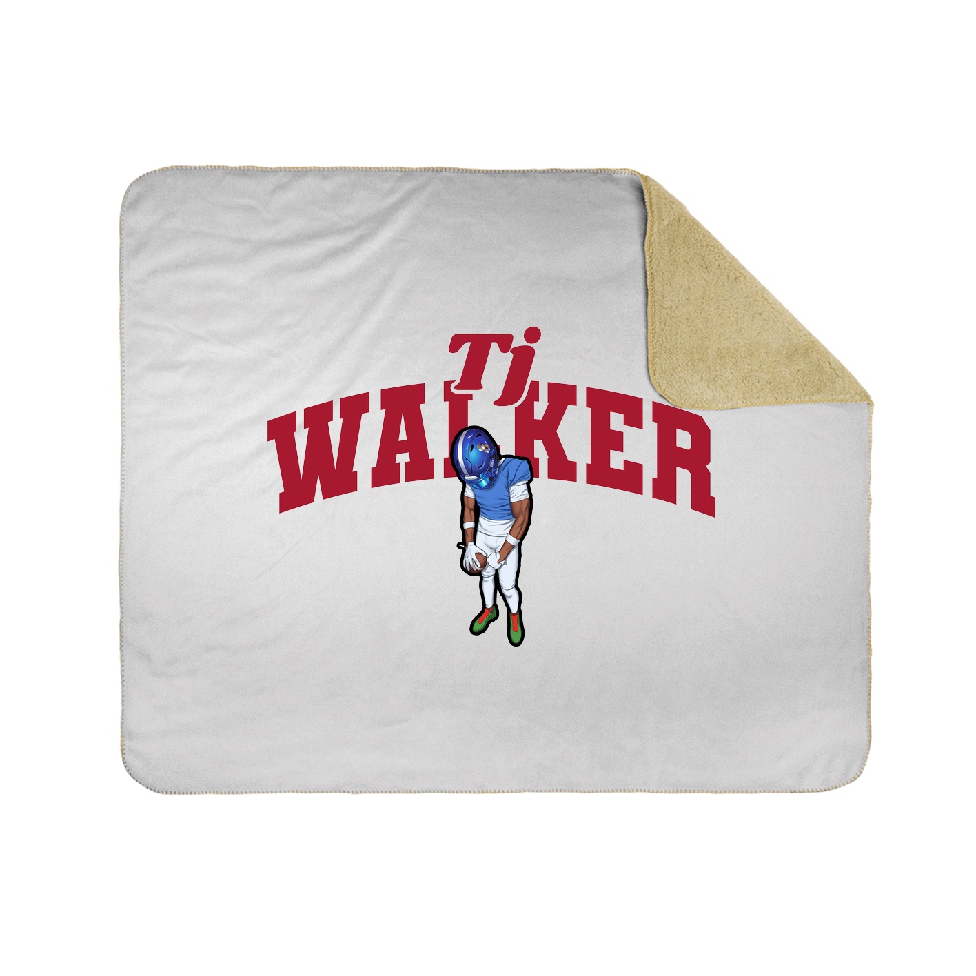 Throw Blanket — Signature Arch in White