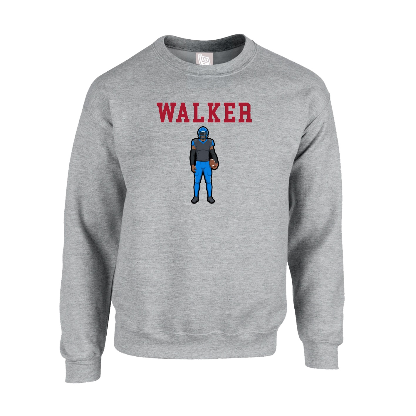 Fleece Crew — Shirsey in Grey