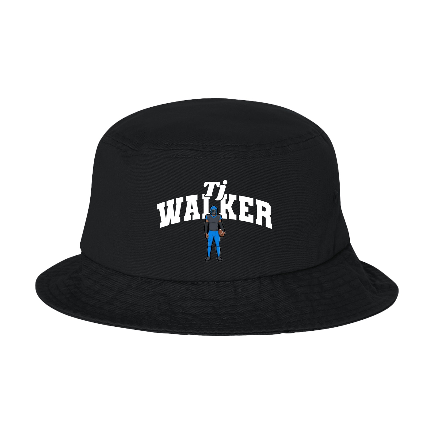 Bucket Cap — Signature Arch in Black