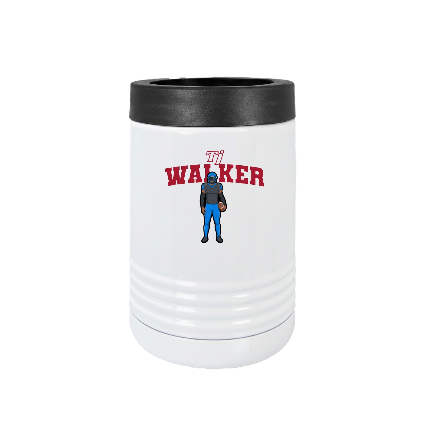 Beverage Holder — Name Arch in White