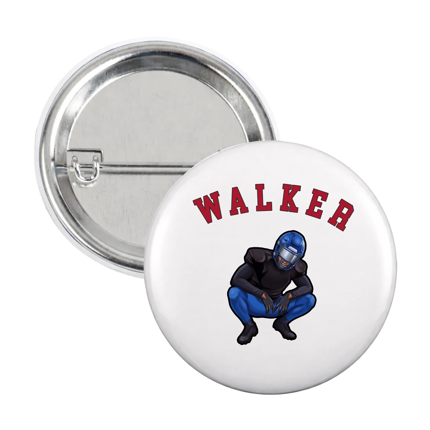 Game Day Button — Shirsey Arch in White