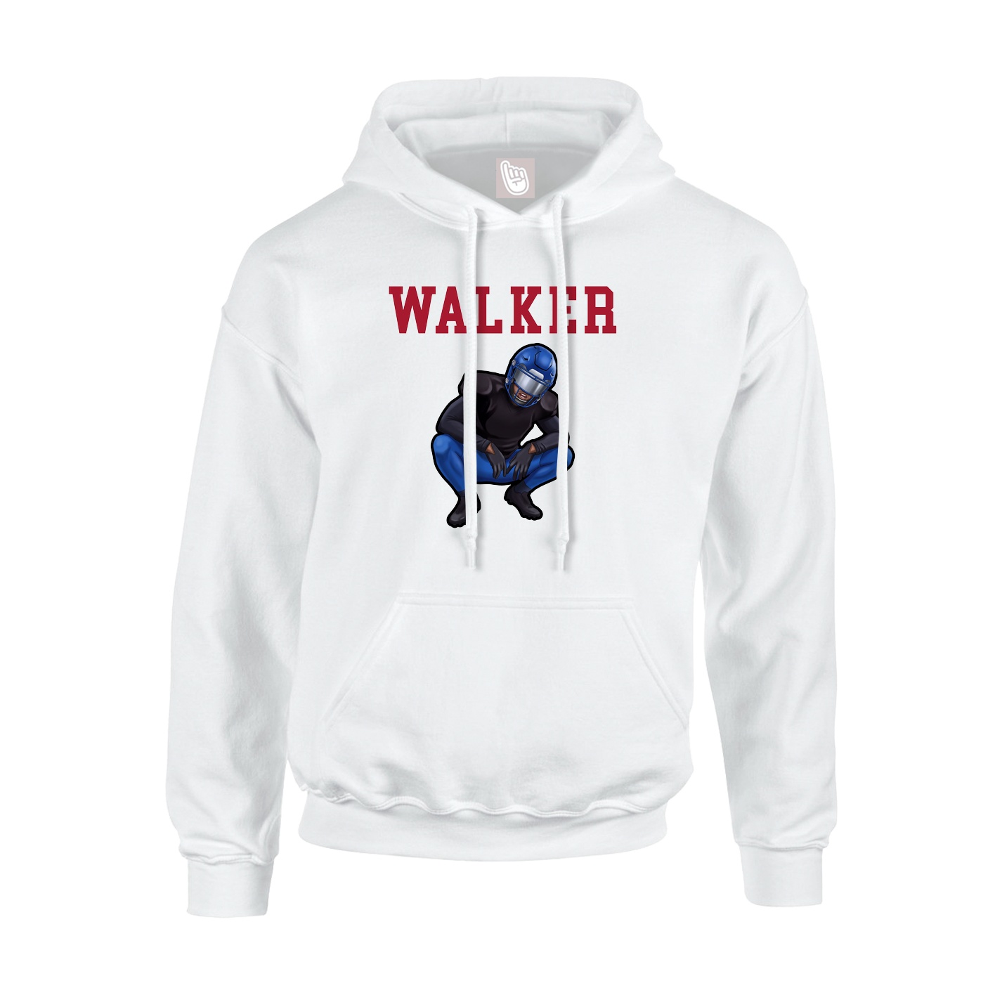 Hoodie — Shirsey in White