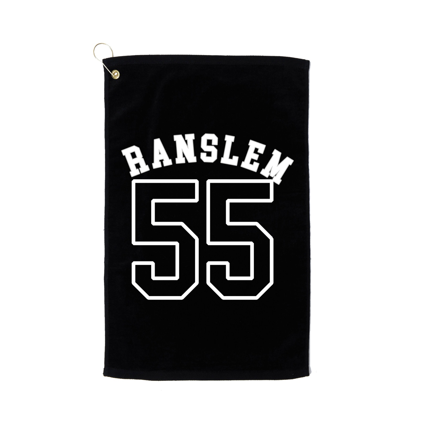 Golf Towel — Shirsey Arch in Black