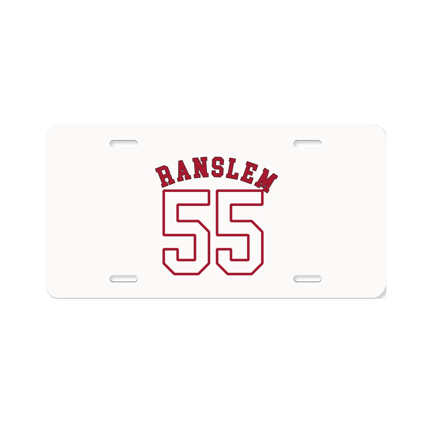 License Plate — Shirsey Arch in Classic