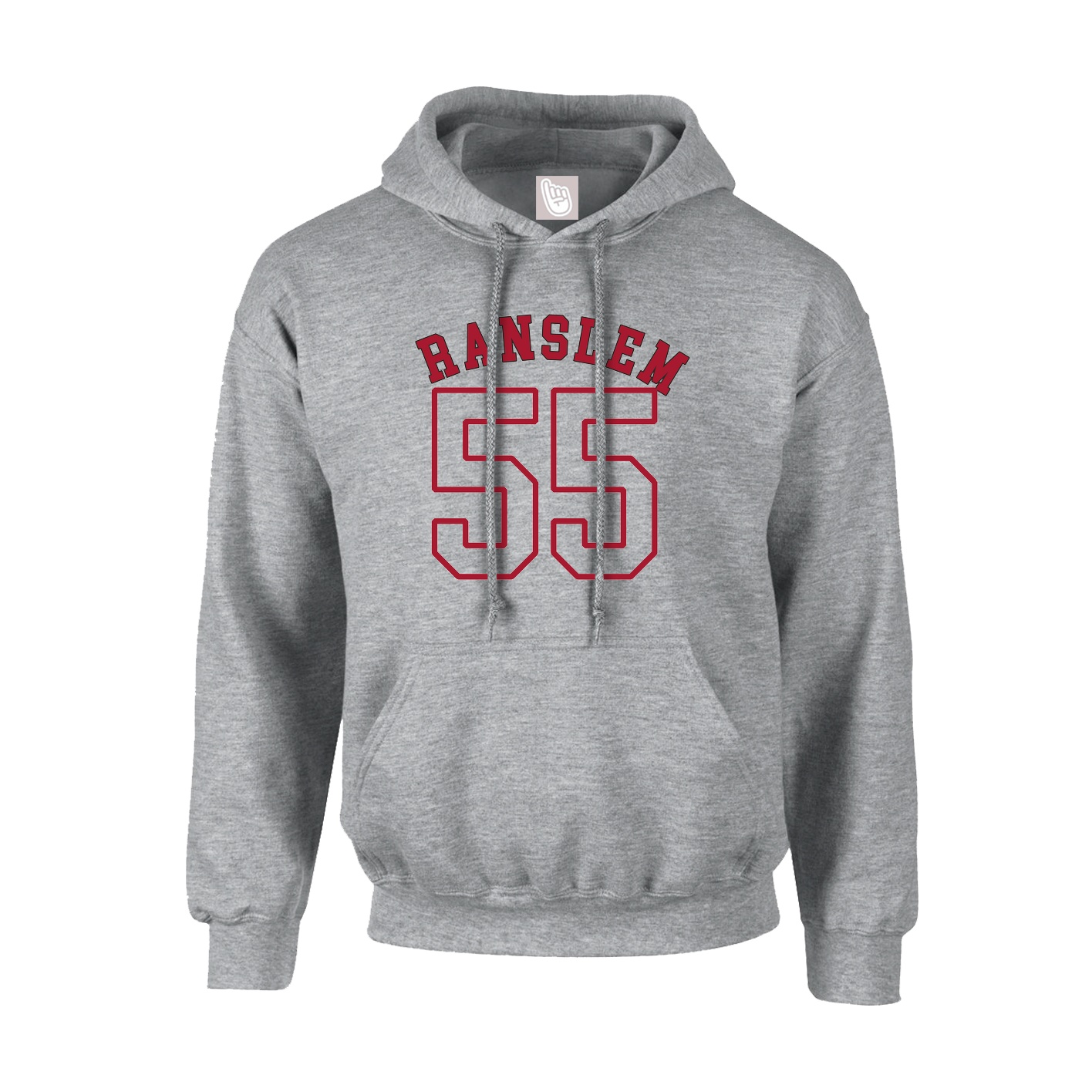 Youth Hoodie — Shirsey Arch in Grey