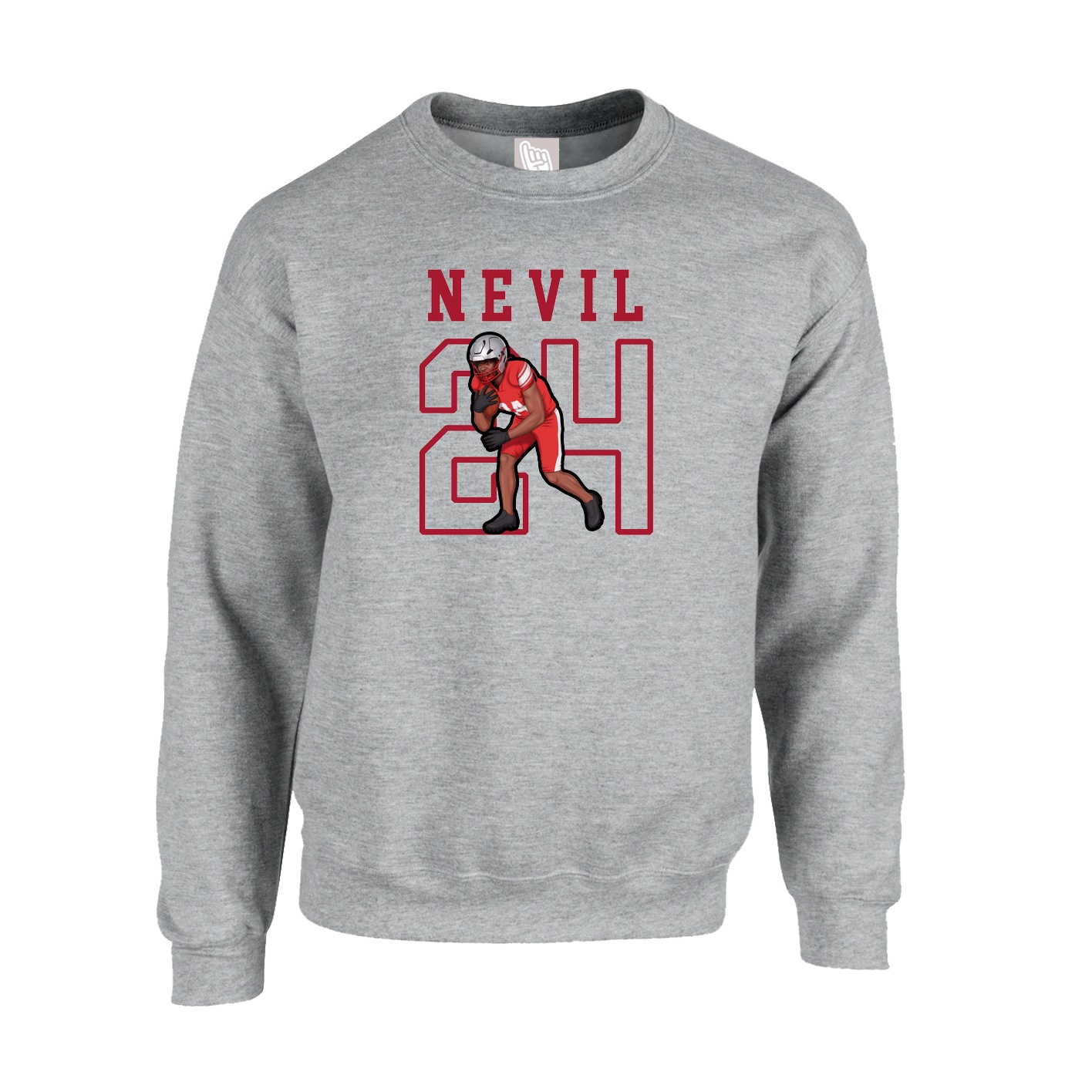 Fleece Crew — Shirsey in Grey