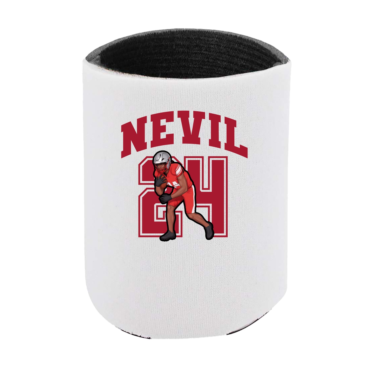 Can Holder — Number in White