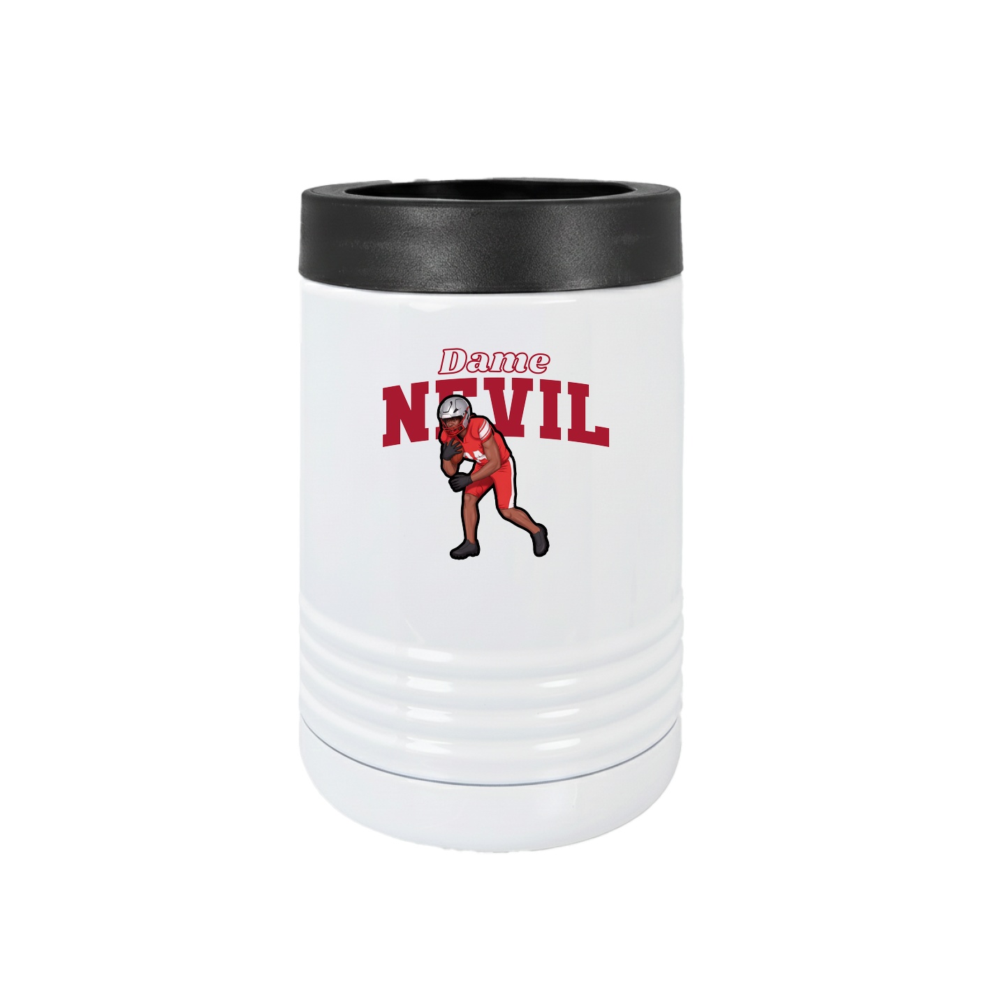 Beverage Holder — Name Arch in White