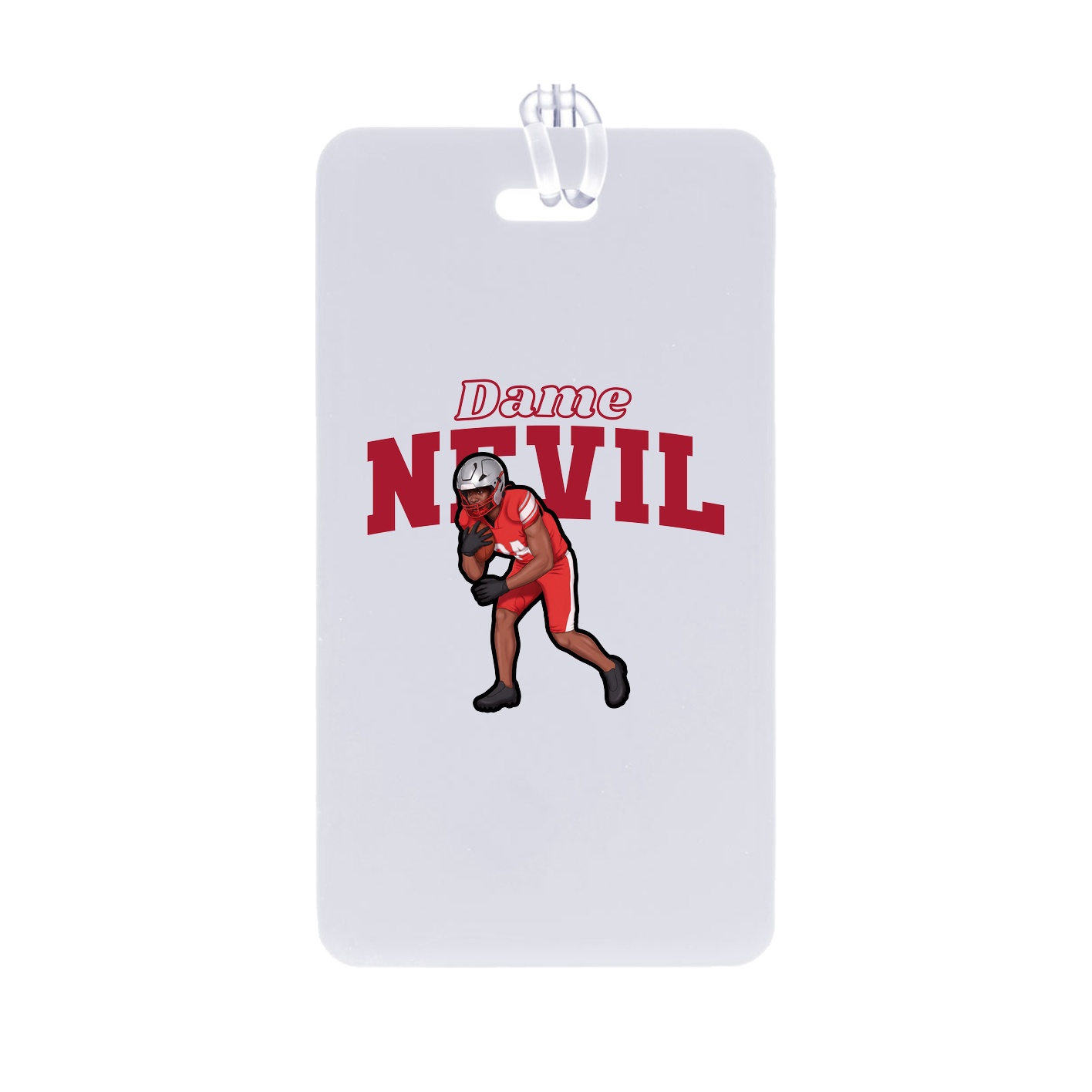 Bag Tag — Name Arch in Classic
