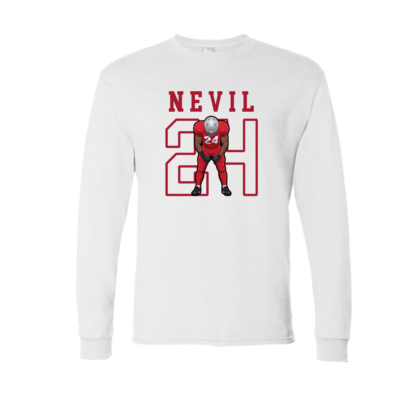 Long Sleeve Tee — Shirsey in White