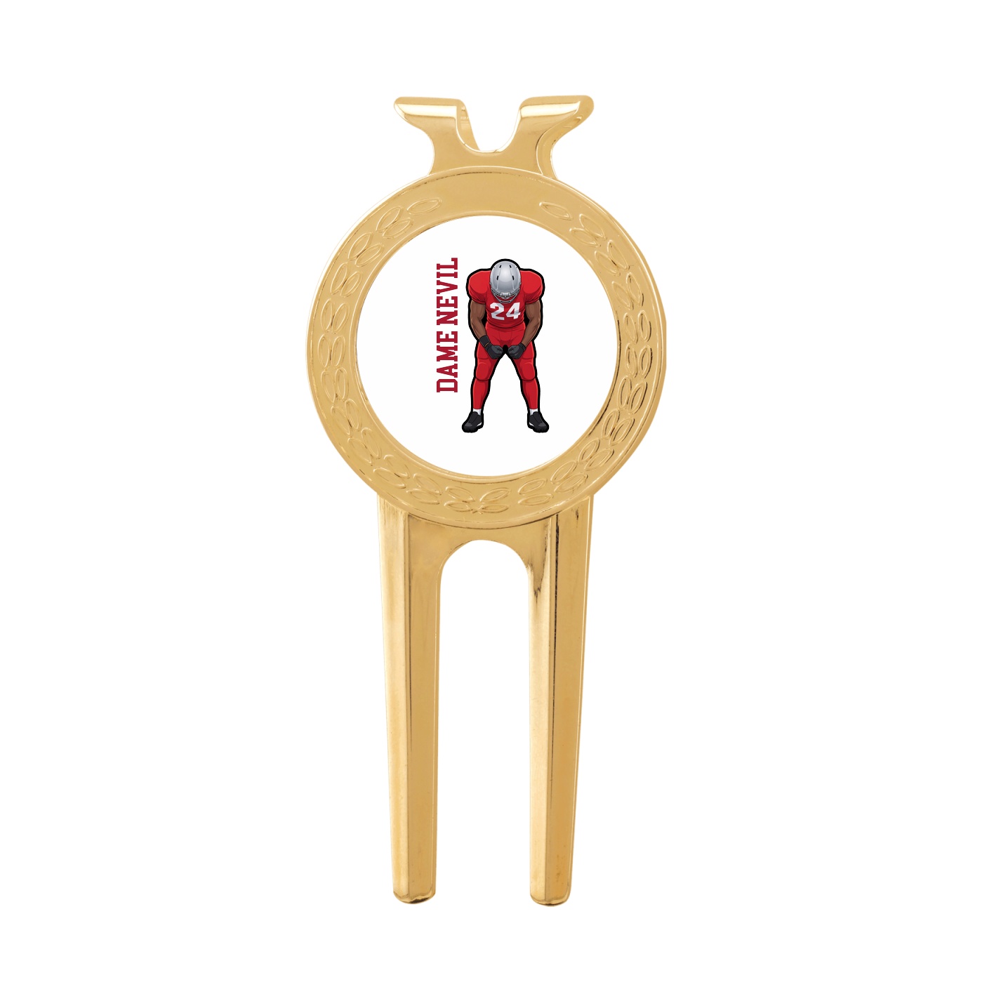 Divot Tool with Ball Marker — Name Vertical in Classic