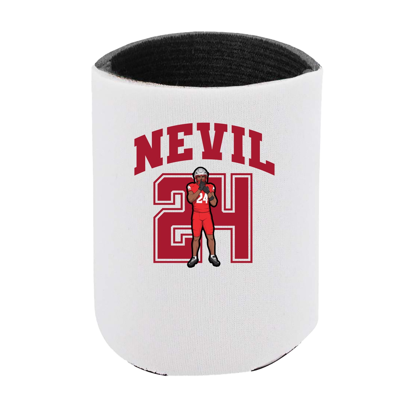 Can Holder — Number in White