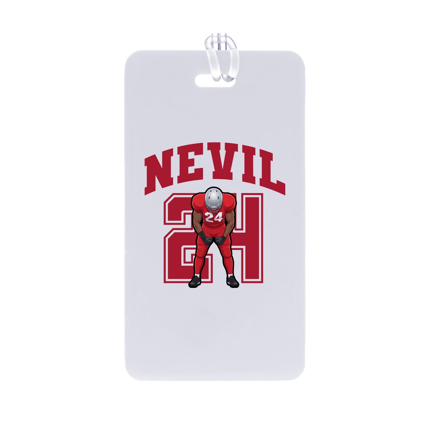Bag Tag — Number in Classic